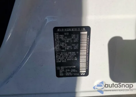 2023 Infiniti Qx80 Luxe из США, поврежденный, VIN JN8AZ2AD7P9875206